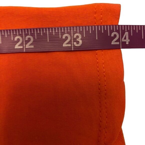 Kate Lord Long Sleeve Orange Tee with Rhinestone Golf Cart Sz Large - Picture 12 of 13